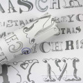 Silver Letter Printed Types of Gift Wrapping Paper Rolls Wholesale